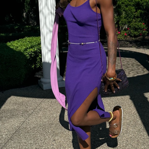 Dresses & Skirts - Purple Size S PrettyLittleThing Midi Dress.
